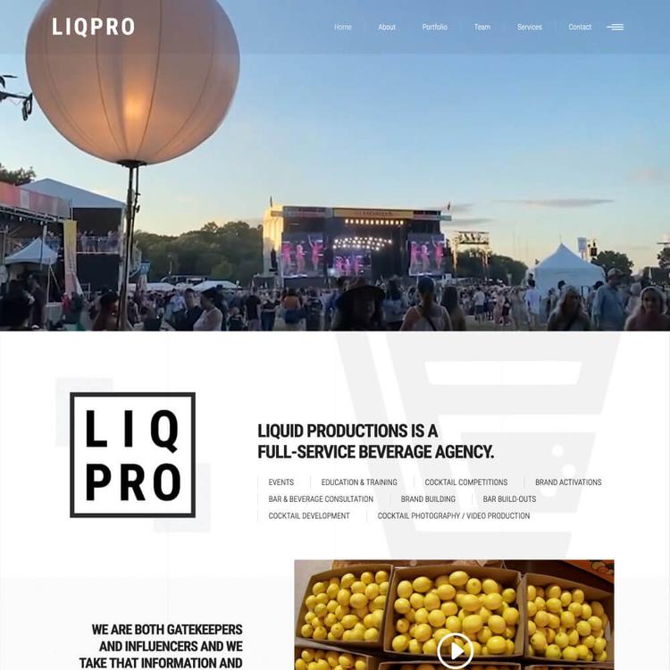 Liquid Productions | Beverage Agency Portfolio