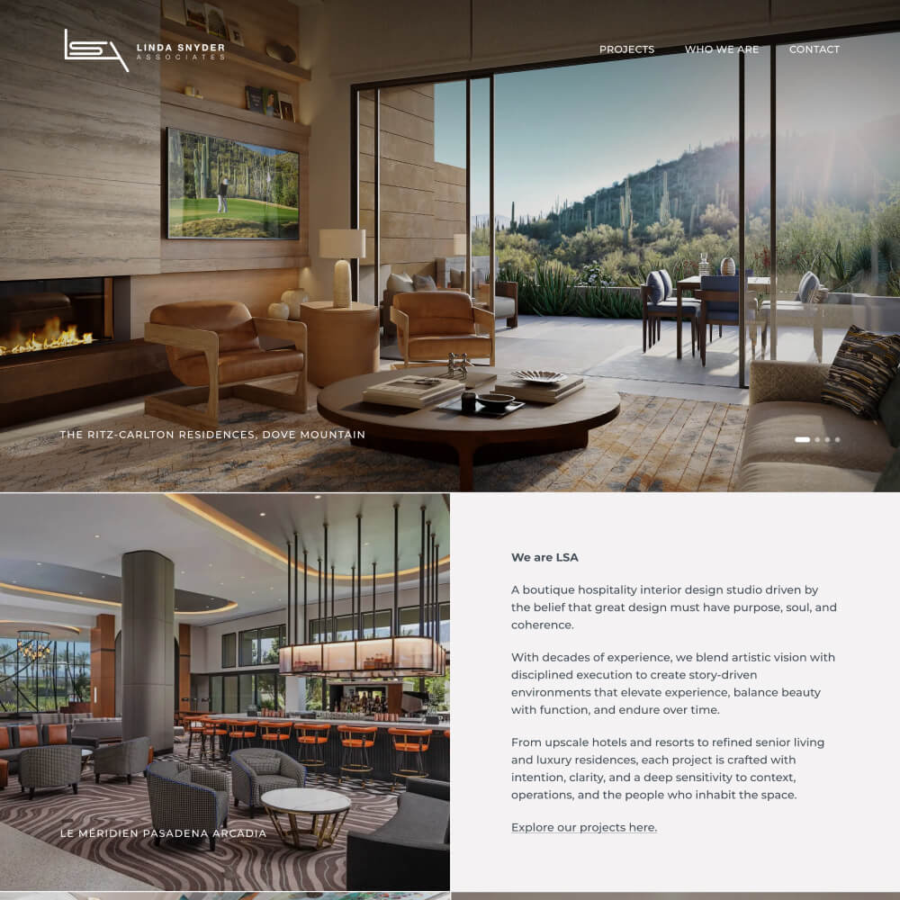 Linda Snyder Associates | Interior Design Studio Portfolio